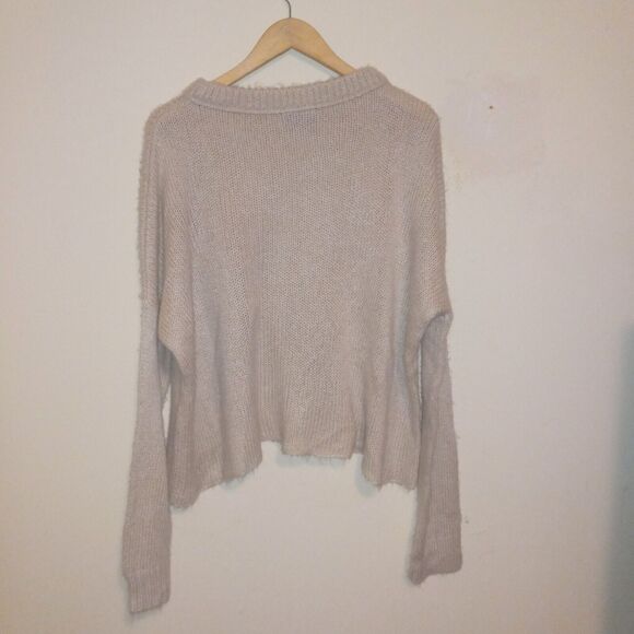 Wooden Ships Mohair Wool Blend Oversized Sweater-Size S/M-Boatneck-Dolman Sleeve - Picture 5 of 8